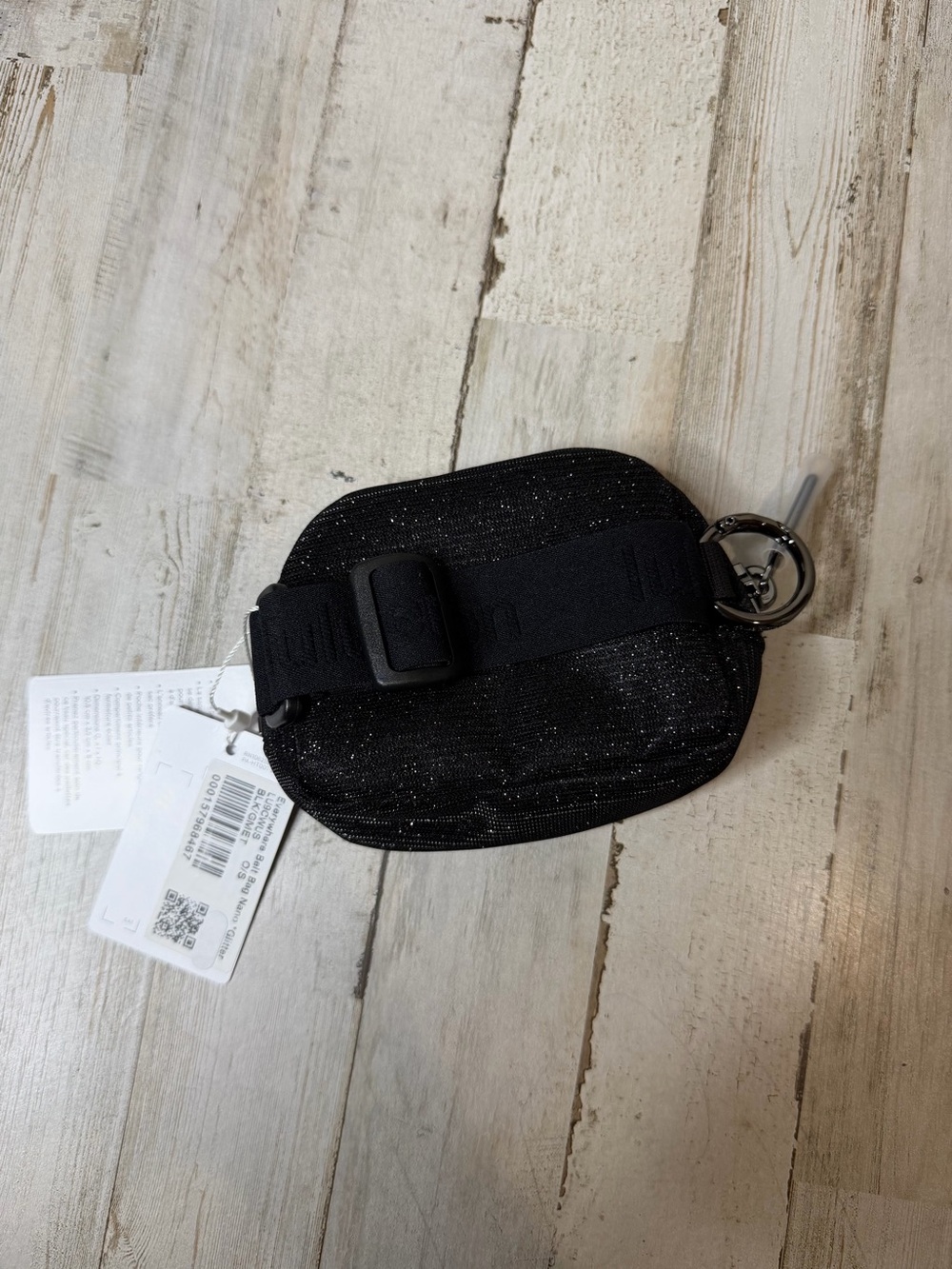 lululemon athletica Black Glitter Everywhere Belt Bag Nano - Picture 3 of 5